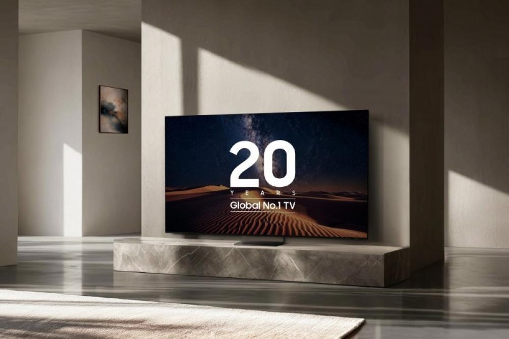 Samsung Electronics rules the TV world again &mdash; 20 years at no.1! 