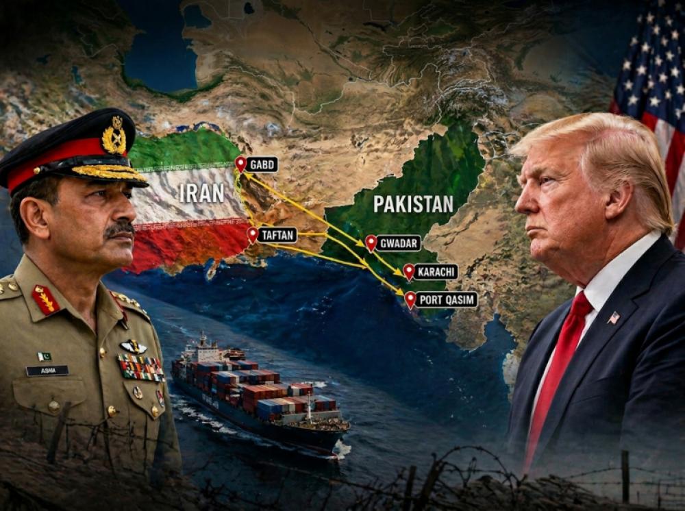 Pakistan opens up road trade routes into Iran amid Trump's Hormuz blockade