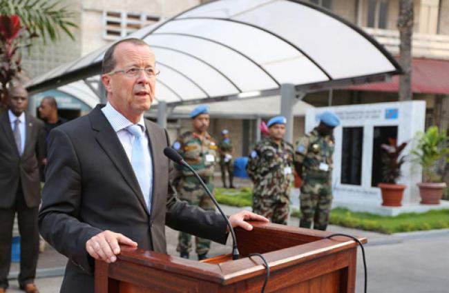 DR Congo: UN condemns attack on peacekeeping helicopter