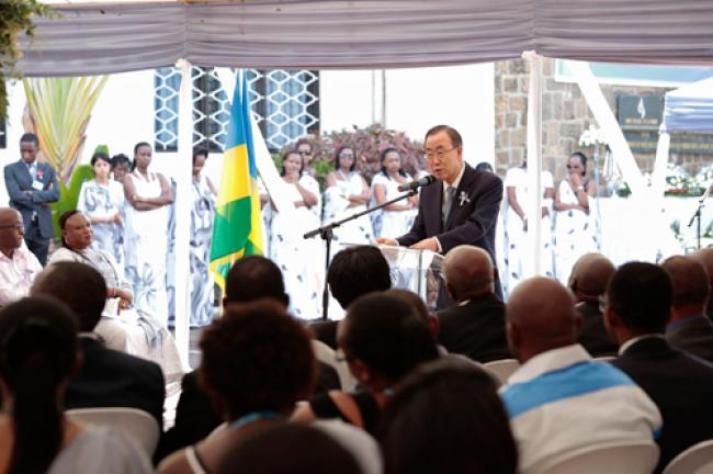 Kigali: Ban marks 20th anniversary of Rwandan genocide 