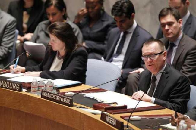 UN official warns UNSC over Middle East situation
