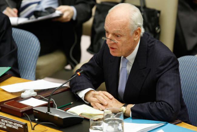 UN chief appoints Staffan de Mistura as special envoy for Syria crisis UN chief appoints Staffan de Mistura as special envoy for Syria crisis