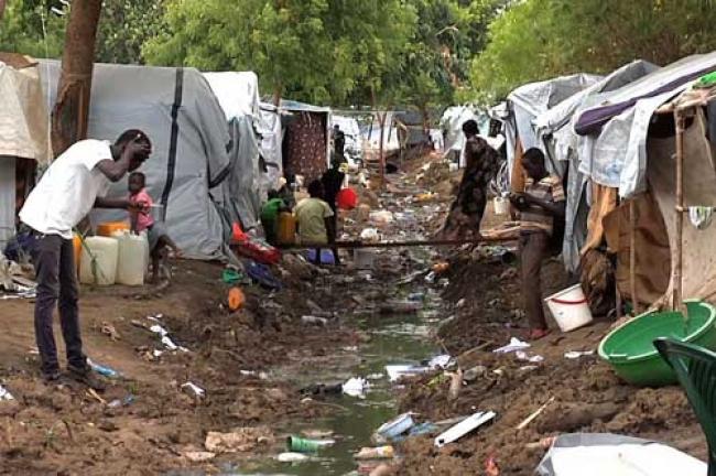 UN relocates displaced civilians in South Sudan capital