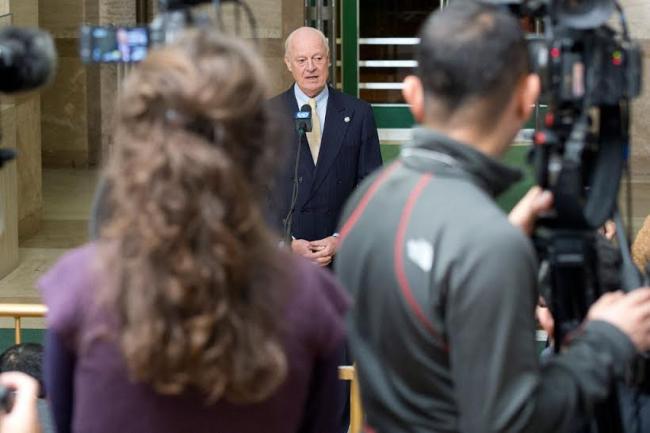 Syria: UN mediator intends to resume Geneva talks next week