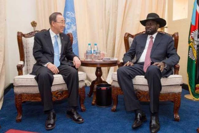‘Put peace above politics,’ Ban tells leaders of South Sudan