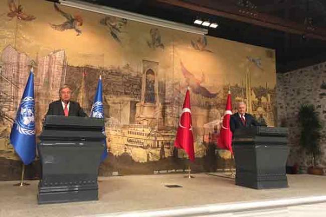 In Turkey, UN chief Guterres spotlights collective responsibility for refugee protection