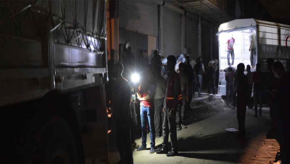 UN, partners complete first aid delivery in months to Syria’s war-battered east Ghouta UN, partners complete first aid delivery in months to Syria’s war-battered east Ghouta