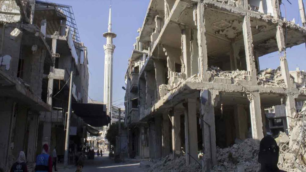 Syria ‘bleeding inside and out’ as conflict enters eighth year, says UN chief