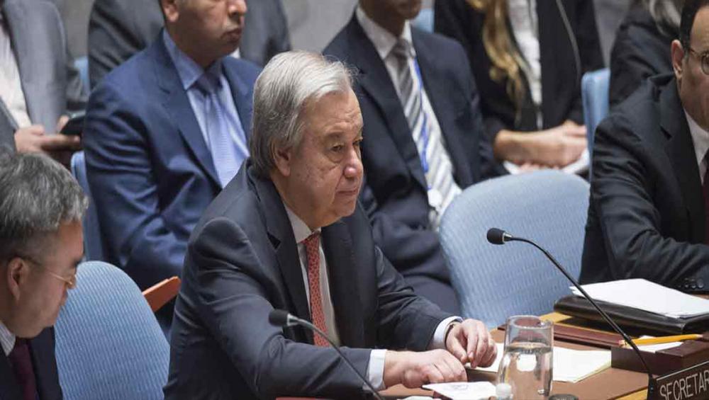 &lsquo;There is no plan B,&rsquo; says Guterres, reiterating UN&rsquo;s commitment to two-state solution to Israeli-Palestinian conflict