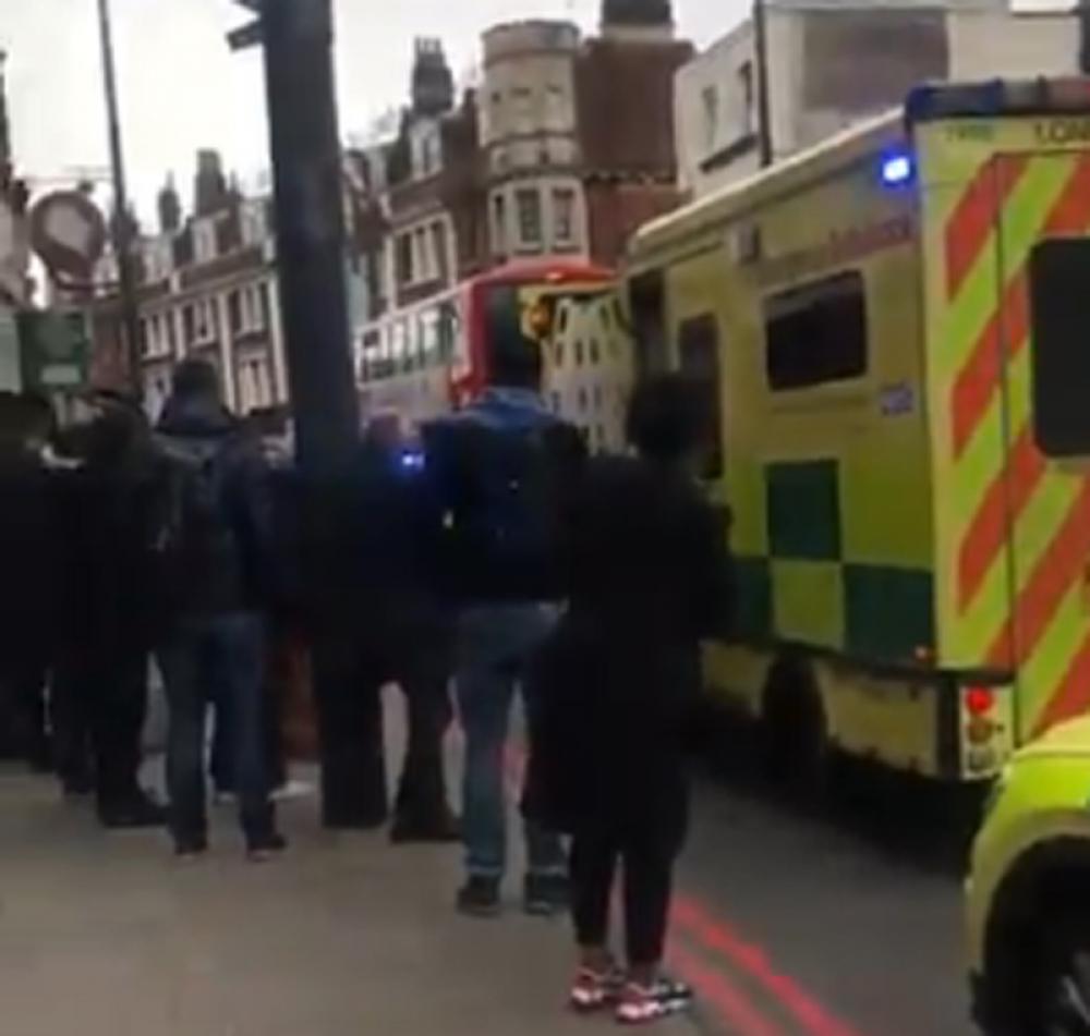 Two hurt in stabbing incident in London, attacker shot dead 