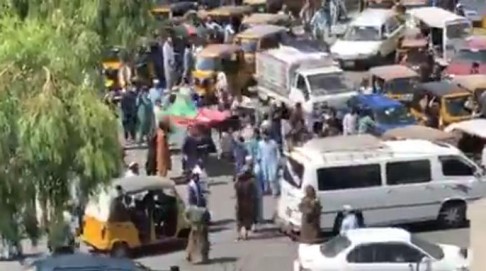 Taliban open fire on people rallying in support of national flag in Afghanistan