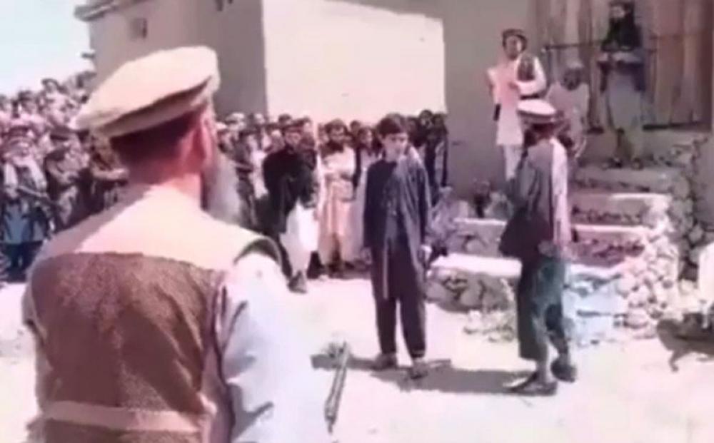 Afghanistan conflict: Taliban member caught on camera publicly flogging teen in Badakhshan