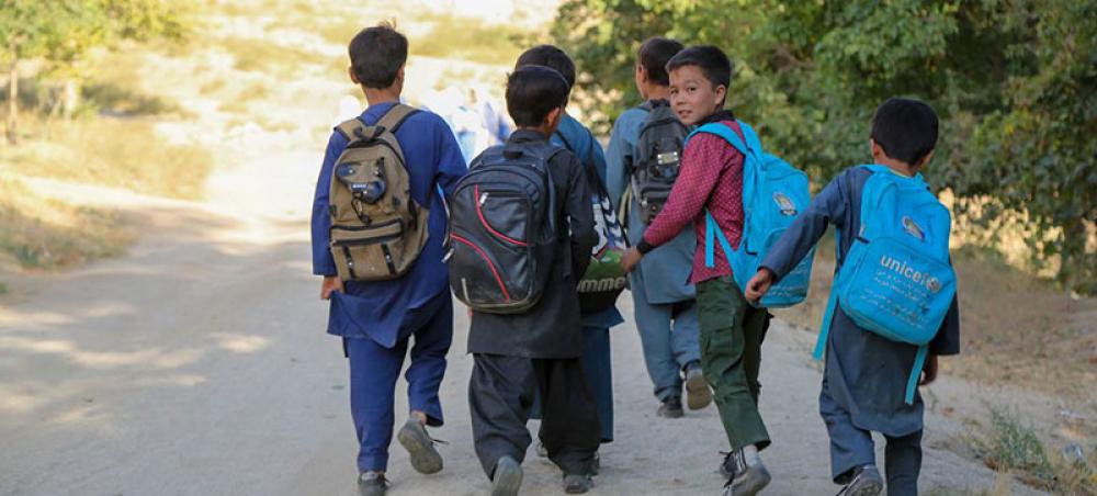 Eight Afghan students die in explosion outside school
