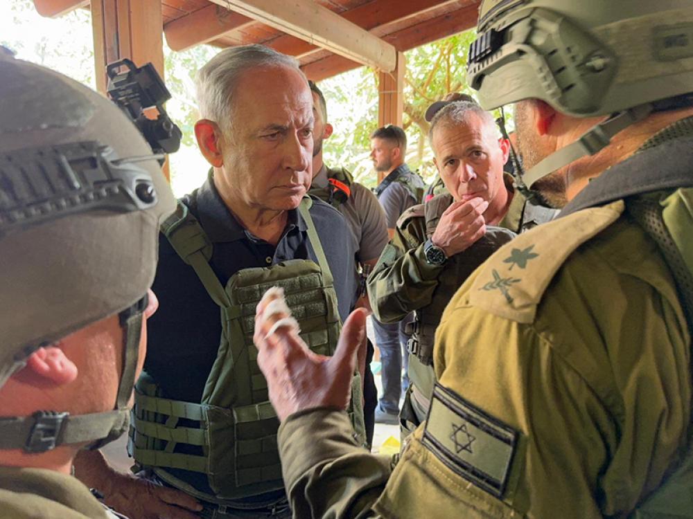 'Next stage is coming...enemy has just started to pay the price': Israeli PM Netanyahu tells soldiers outside Gaza