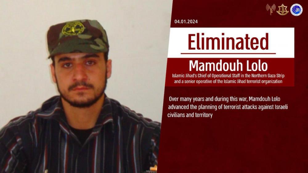 Israel-Gaza crisis: IDF says it killed Palestine Islamic Jihad commander Mamdouh Lolo