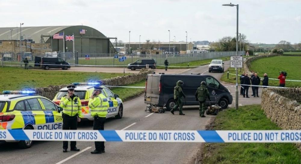 UK-Iranian national arrested in RAF Fairford terror investigation 