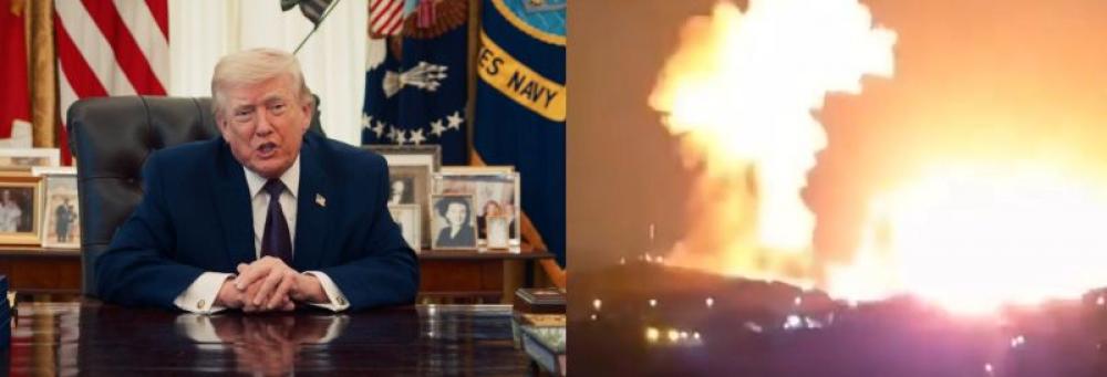 Massive Iran explosion caught on camera&mdash;Trump&rsquo;s message raises alarm 