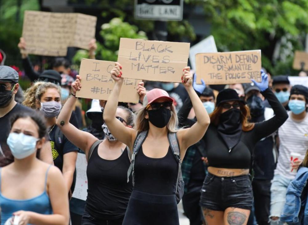 Protests continue against George Floyd death in New York