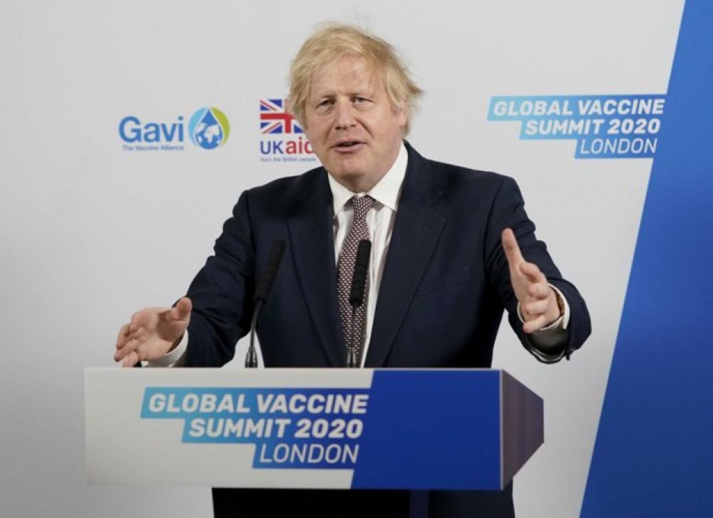 Boris Johnson opens Global Vaccine Summit virtually