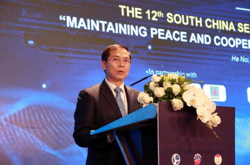 Vietnam’s Deputy Foreign Minister addresses 12th South China Sea International Conference 