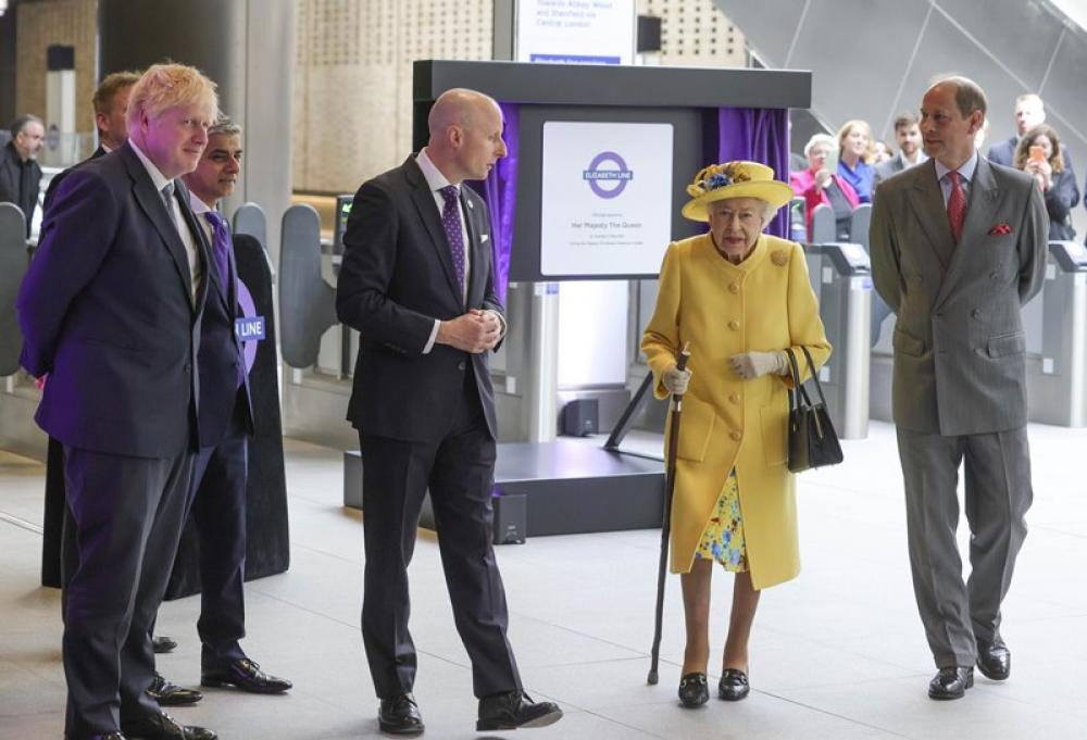 Elizabeth Line opening ceremony in London