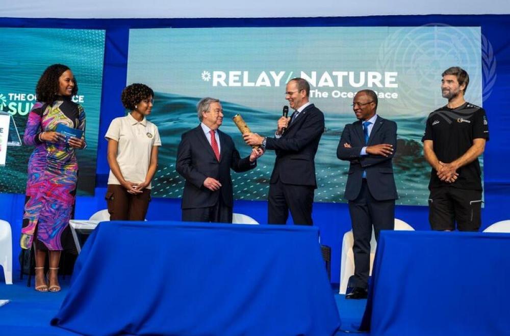 Secretary-General Attends Ocean Race Summit in Cabo Verde