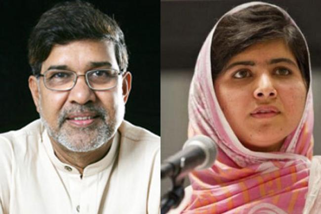 Malala Yousafzai, Kailash Satyarthi receive Nobel Peace Prize