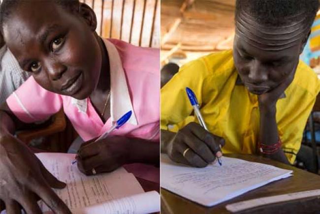 South Sudan: Displaced students take exams at UN 