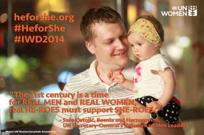 UN calls for engaging men in fight for gender equality UN calls for engaging men in fight for gender equality