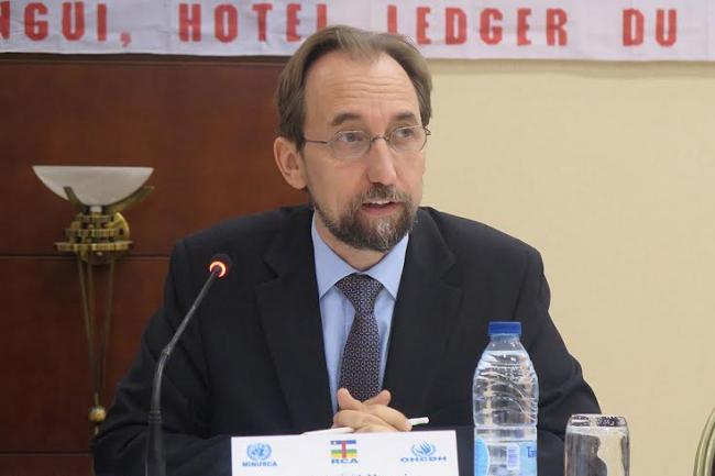 UN human rights chief deplores new allegation of sexual abuse in CAR