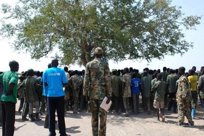 South Sudan: UNICEF celebrates ongoing demobilization of child soldiers