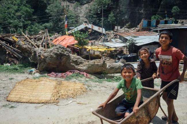 Children in Nepal still at risk three months after devastating quake: UNICEF Children in Nepal still at risk three months after devastating quake: UNICEF