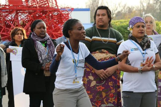 COP21: Grassroots organizations spotlight women