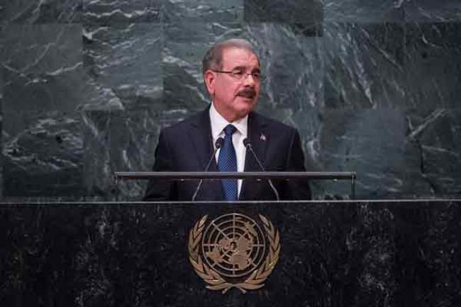 At UN Assembly, President of the Dominican Republic underlines the need to reduce inequalities