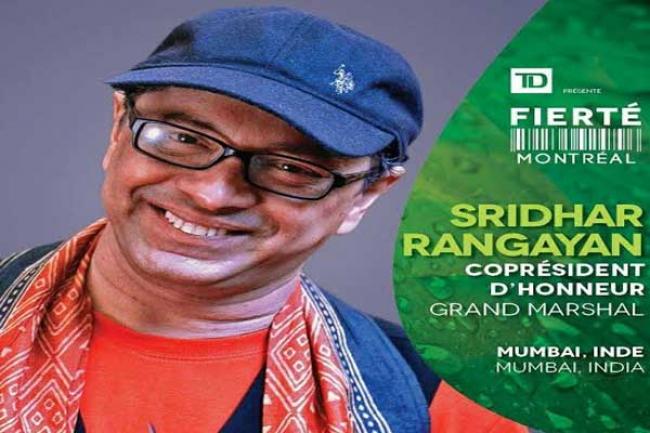 Filmmaker Sridhar Rangayan to be a Grand Marshal at Montreal Pride 2016