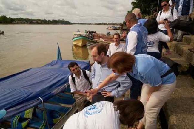 Colombia: UN human rights chief reaffirms ongoing collaboration in wake of peace accord