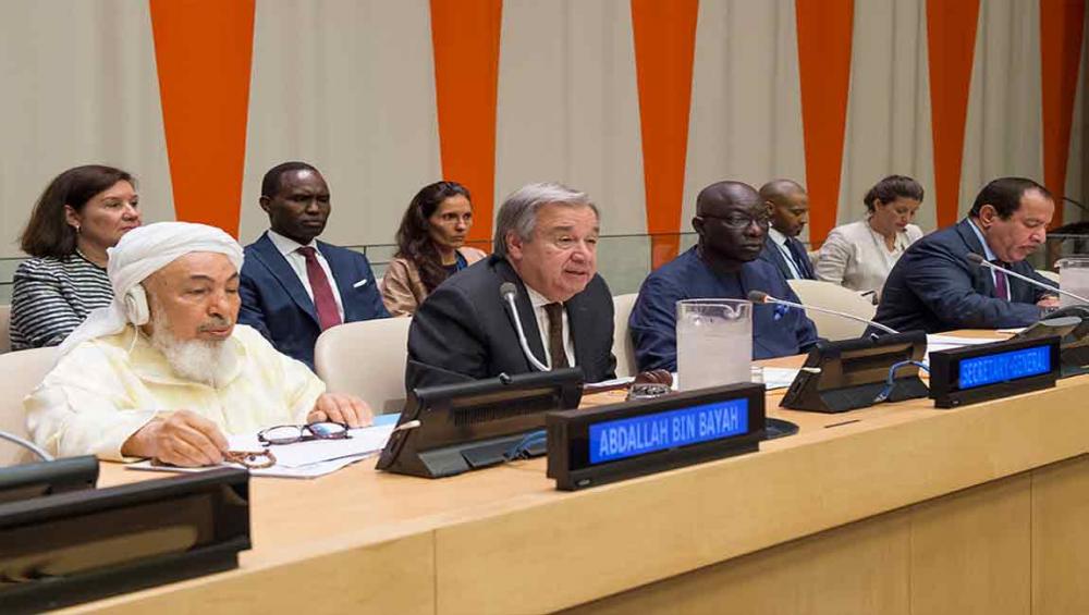 Faith central to hope and resilience, highlights UN chief, launching initiative to combat atrocities