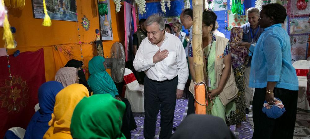 UN chief hears ‘heartbreaking accounts’ of suffering from Rohingya refugees in Bangladesh; urges international community to ‘step up support’ UN chief hears ‘heartbreaking accounts’ of suffering from Rohingya refugees in Bangladesh; urges international community to ‘step up support’