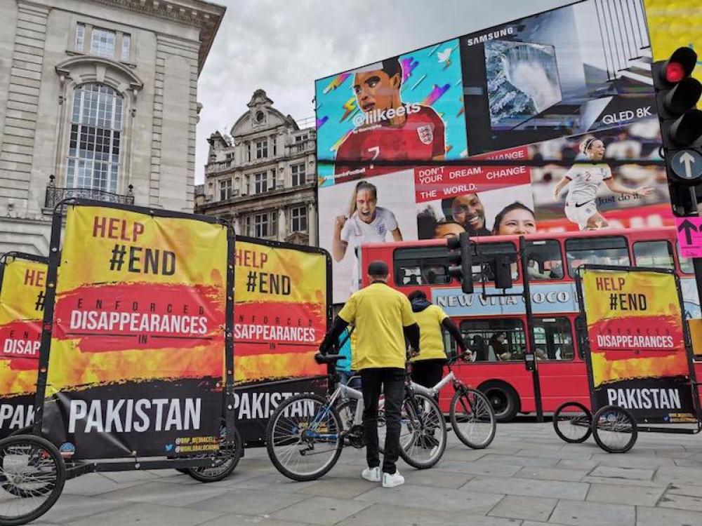 From forced disappearances to aerial bombing, Balochistan campaigners cry help in London