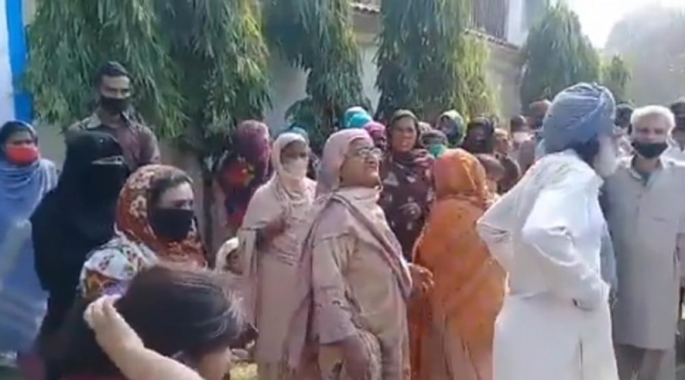 As youths lose jobs in Pakistan amid COVID-19 lockdown, their families protest outside Punjab Governor