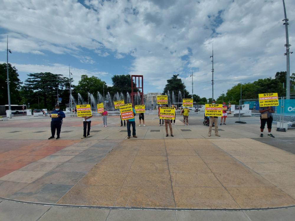 Persecuted Hindu minority of Pakistan demands justice from UN in Geneva