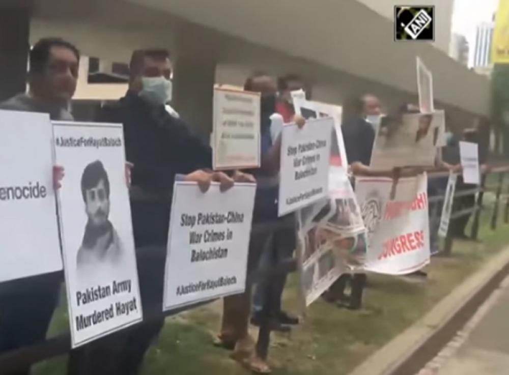 Enforced disappearance: Baloch, Sindhis, Pashtuns demonstrate against Pakistan in Toronto