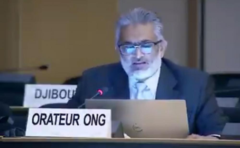 Stop Pakistan from treating us like animals: PoK activist breaks down at UNHRC