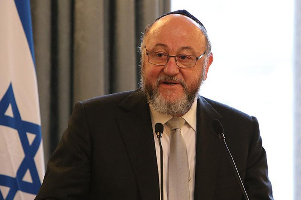 Chief Rabbi Ephraim Mirvis slams China over persecution of Uighur Muslims