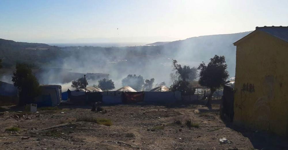 Greece: Devasting fire compounds overcrowding and COVID-19 challenges in refugee camp