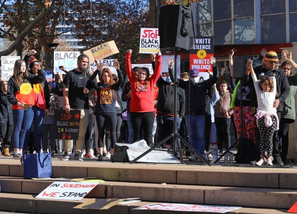 Some 3,000 People Rally in Vienna in Solidarity With Floyd Protesters - Police