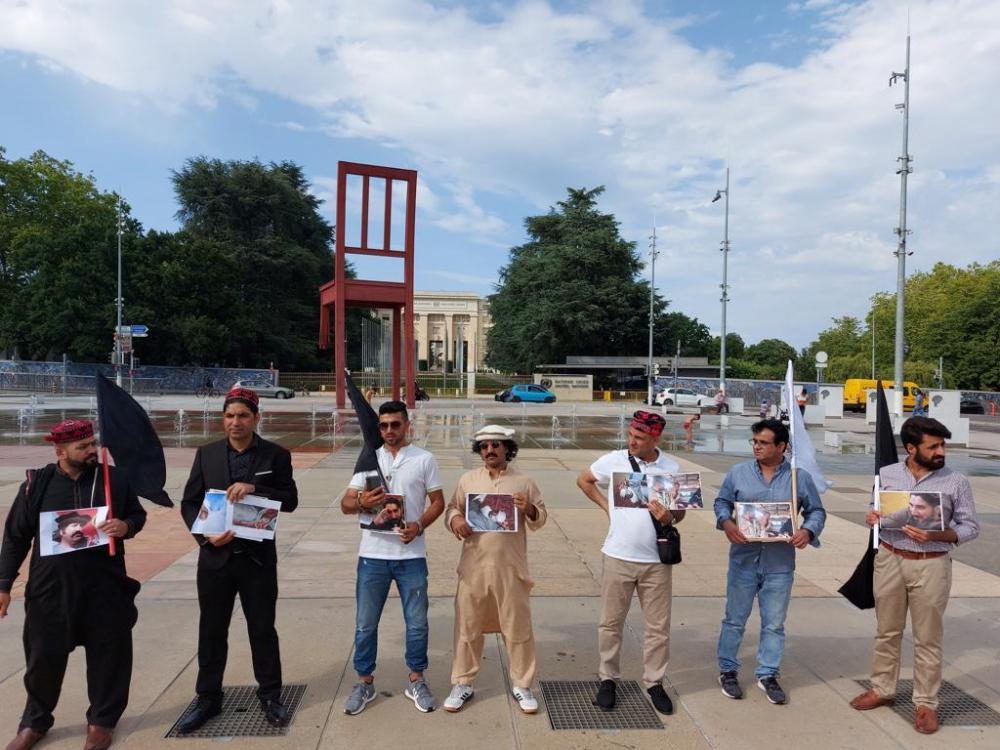 Pashtuns: Oppressed ethnic minority members protest against Pakistan in Geneva