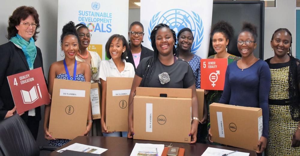 Coding in Namibia: UN supports young women’s computing career dreams