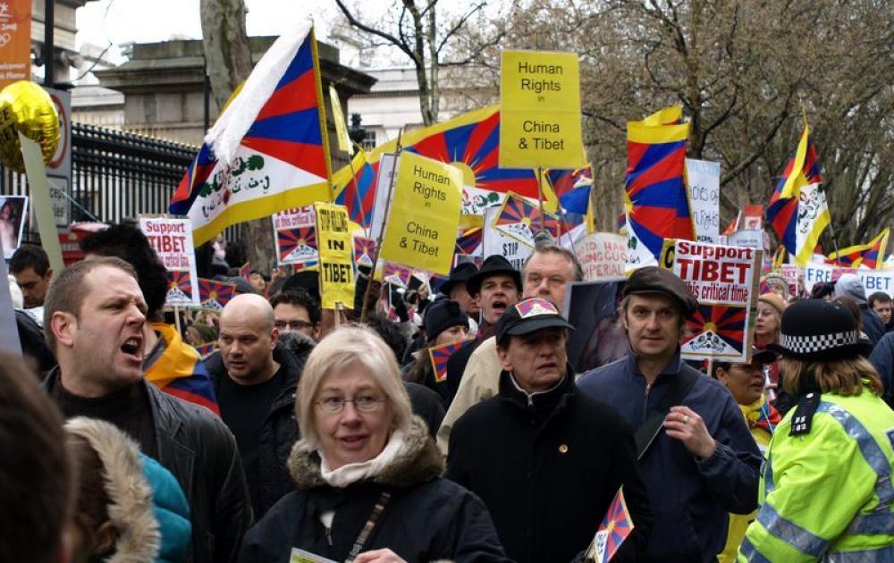 Geneva: Tibetans hold anti-China protest at UN complex 