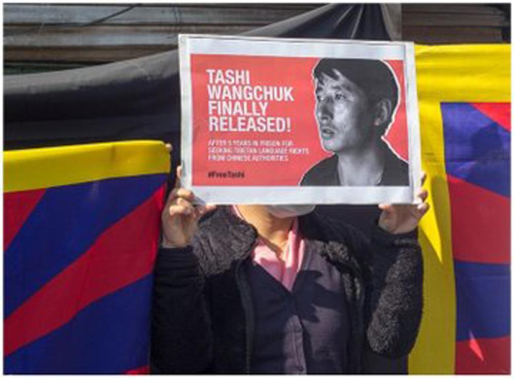 Beijing releases Tibetan activist Tashi Wangchuk 